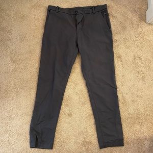 Lululemon charcoal chino pants size 34